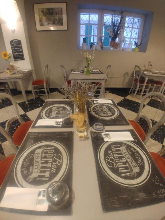 Restaurace v ubytování L'Aiguebelle
