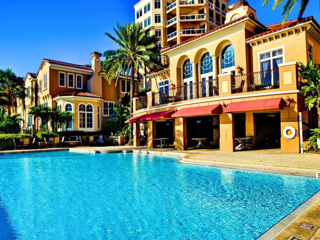 Swimmingpoolen hos eller tæt på Belle Harbor 805W A Clearwater Beach Gem