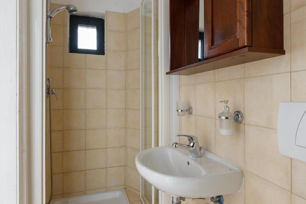 Koupelna v ubytování B&B Vigna del Duca