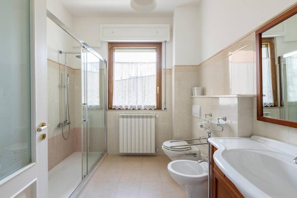 Koupelna v ubytování B&B Vigna del Duca
