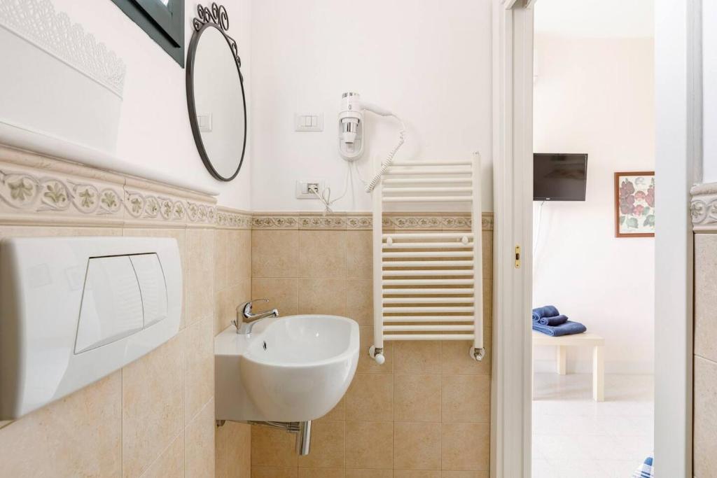 Koupelna v ubytování B&B Vigna del Duca