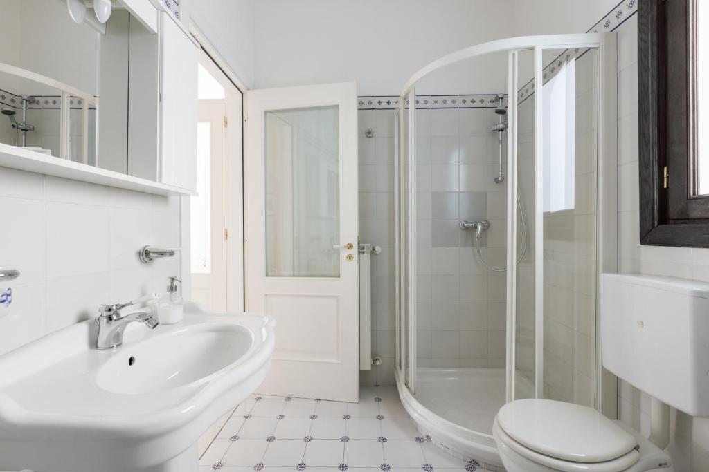 Koupelna v ubytování B&B Vigna del Duca