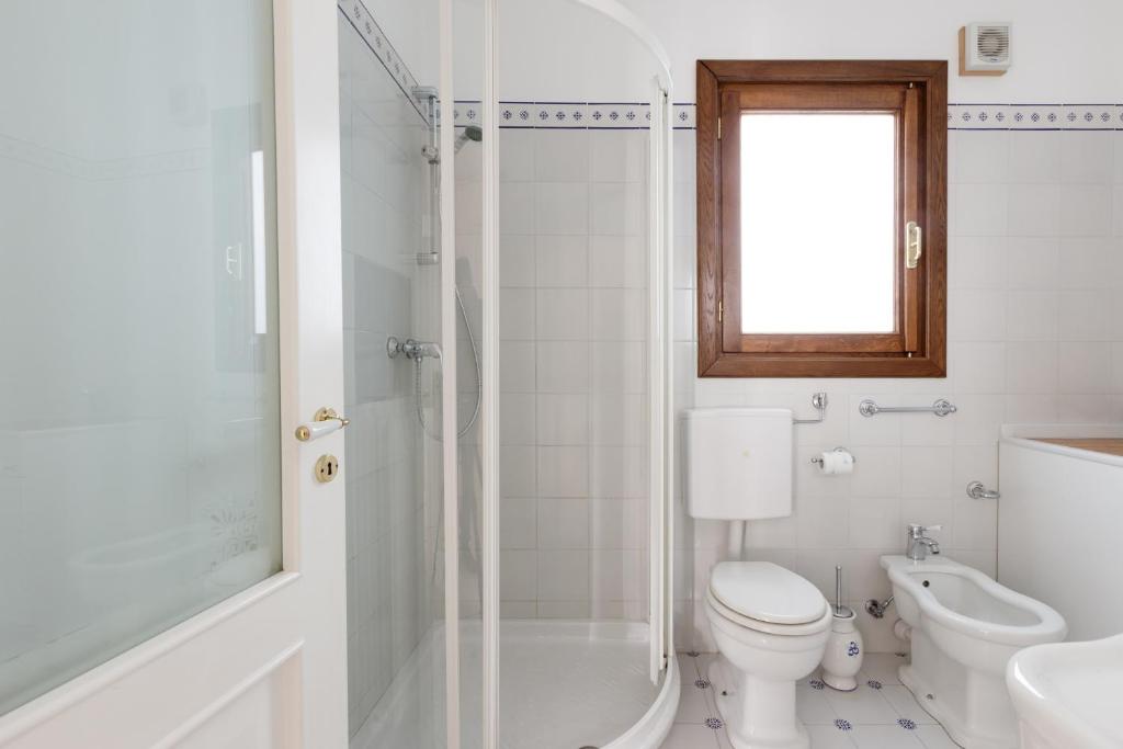 Koupelna v ubytování B&B Vigna del Duca