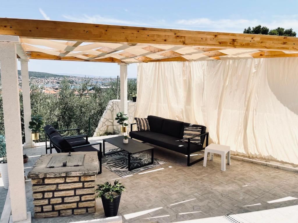 Balkón alebo terasa v ubytovaní Villa Enjoy