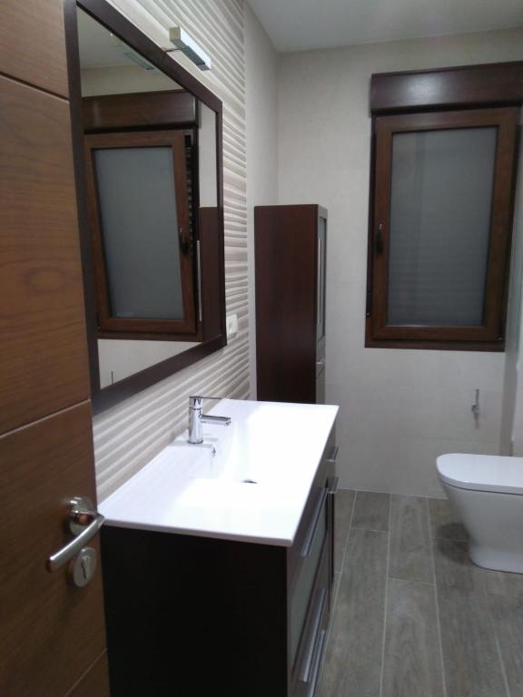 Kúpeľňa v ubytovaní Apartamentos A Bota