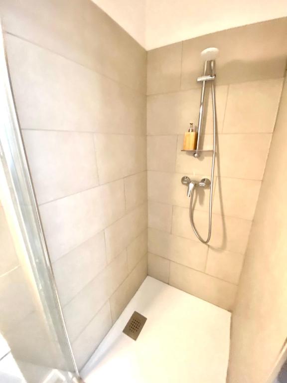 Koupelna v ubytování Au logement mosan