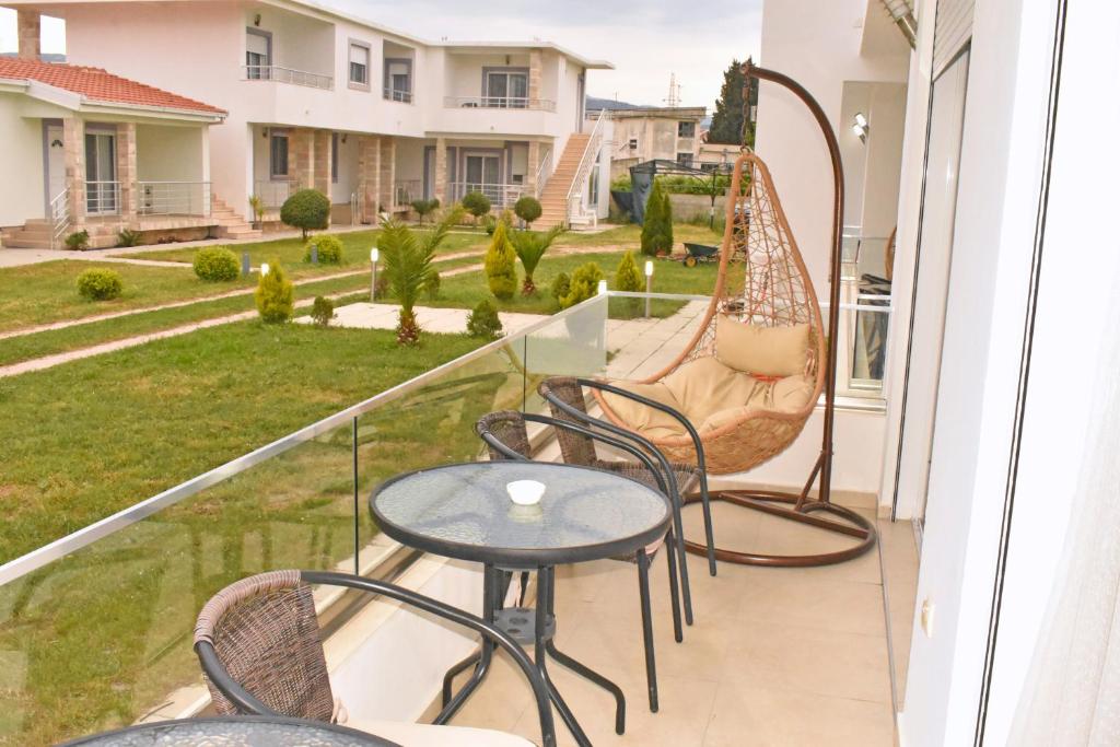 Zahrada ubytování Apartments Amar
