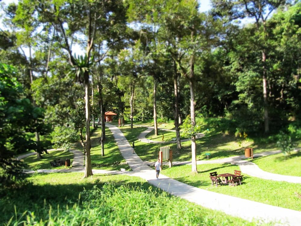 Zahrada ubytování Sabai Sabai Guesthouse in Bayan Lepas