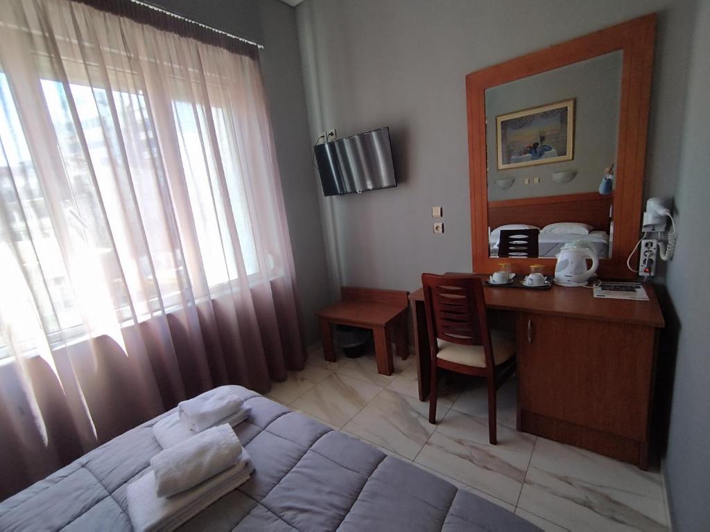 Posezení v ubytování Piraeus Acropole Hotel