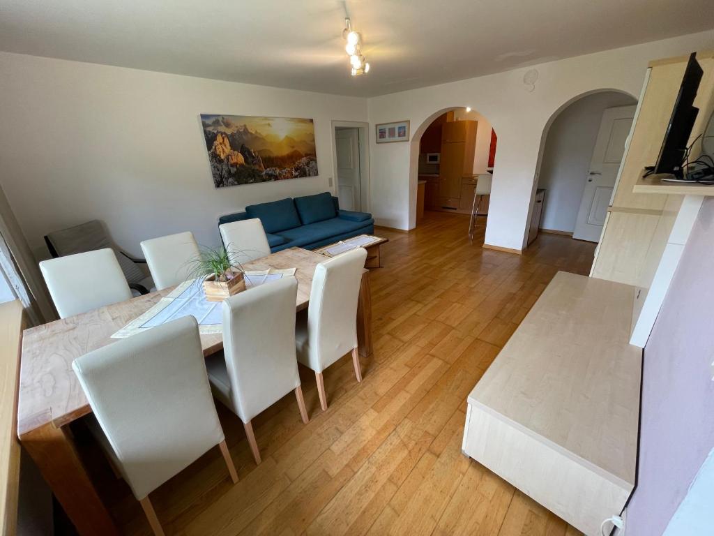 Posezení v ubytování Ferienwohnung Maxi