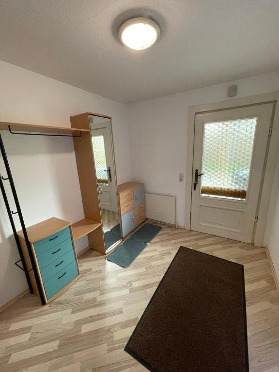 Postel nebo postele na pokoji v ubytování Ferienwohnung Maxi