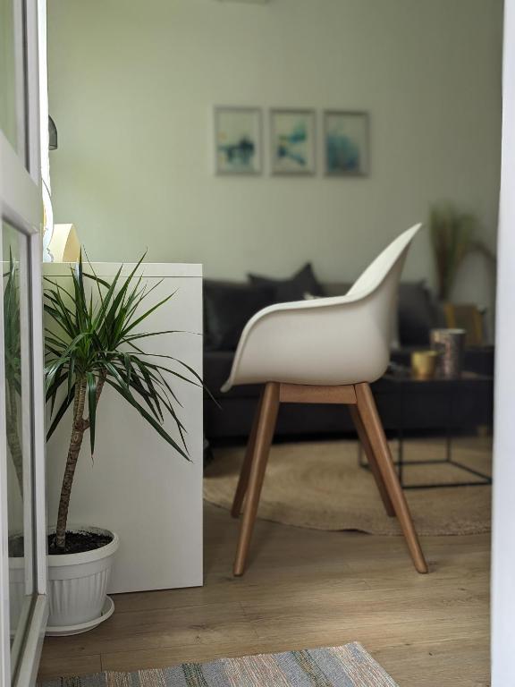 Posezení v ubytování Zara Green Apartment 4 Guests Pet Friendly