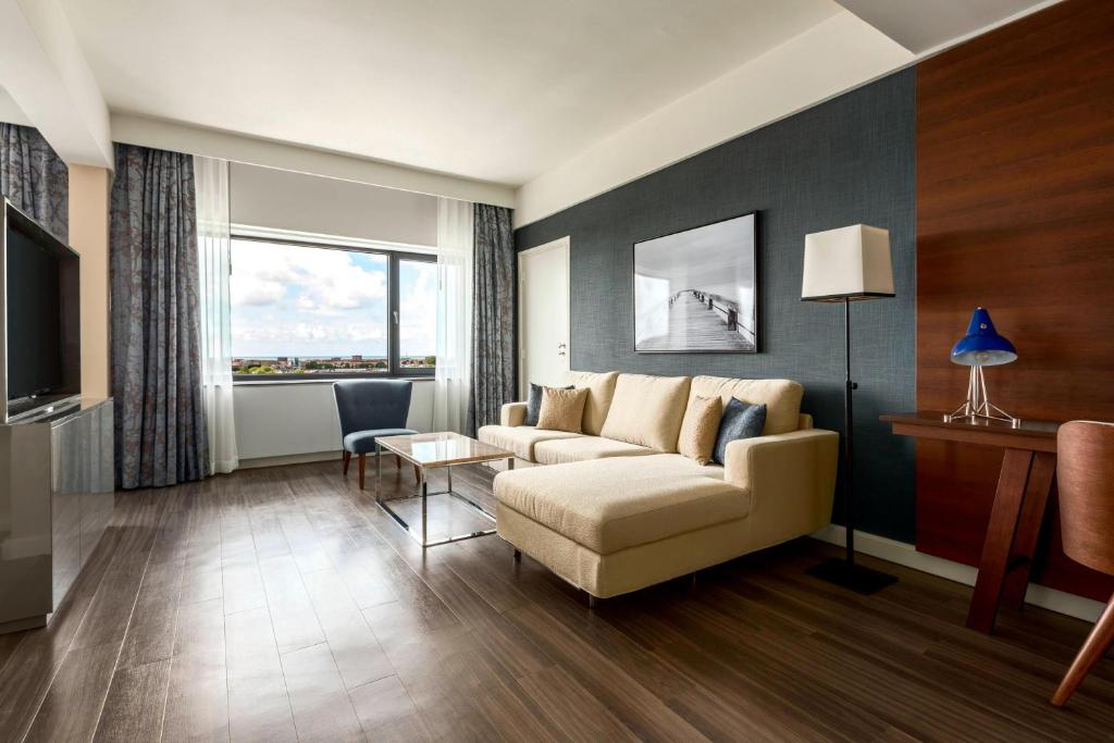Un lugar para sentarse en Marriott Hotel The Hague