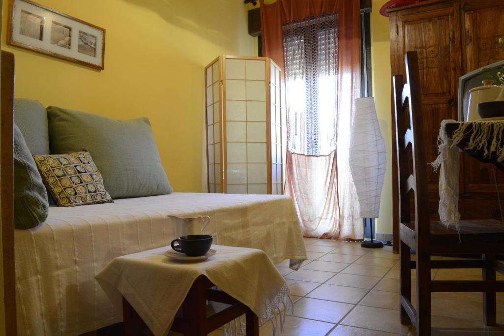 Postel nebo postele na pokoji v ubytování Terre del Sud