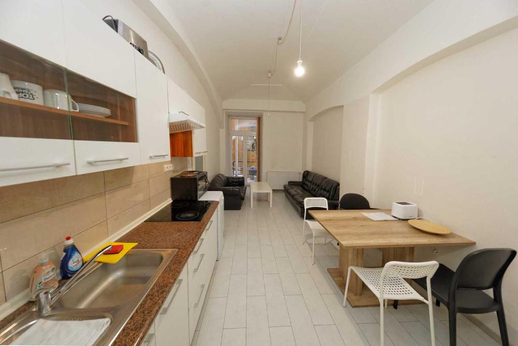 Posezení v ubytování Apartment Americká 8
