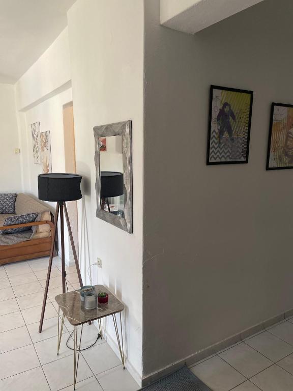 TV a/nebo společenská místnost v ubytování Sandy house