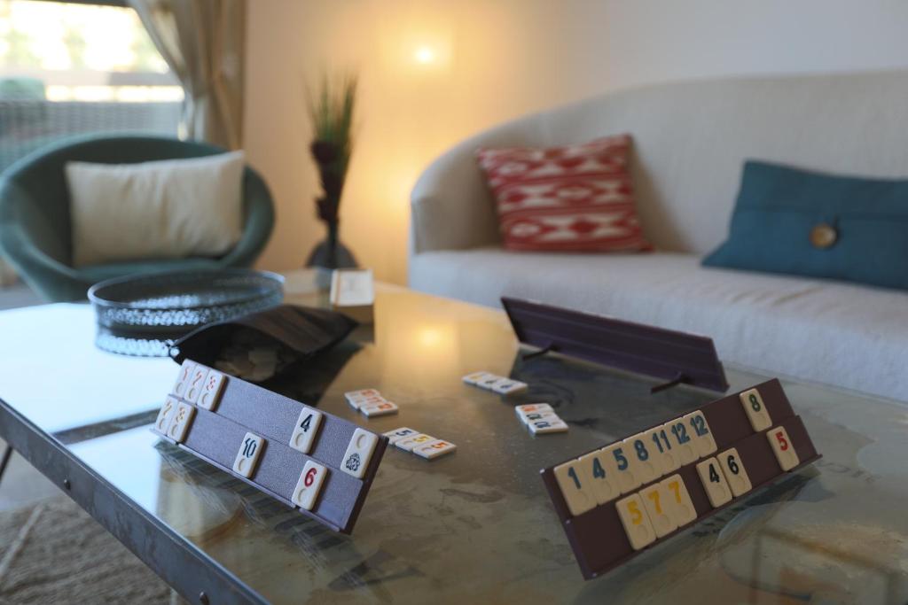 Część wypoczynkowa w obiekcie Penthouse in Estepona - Malaga