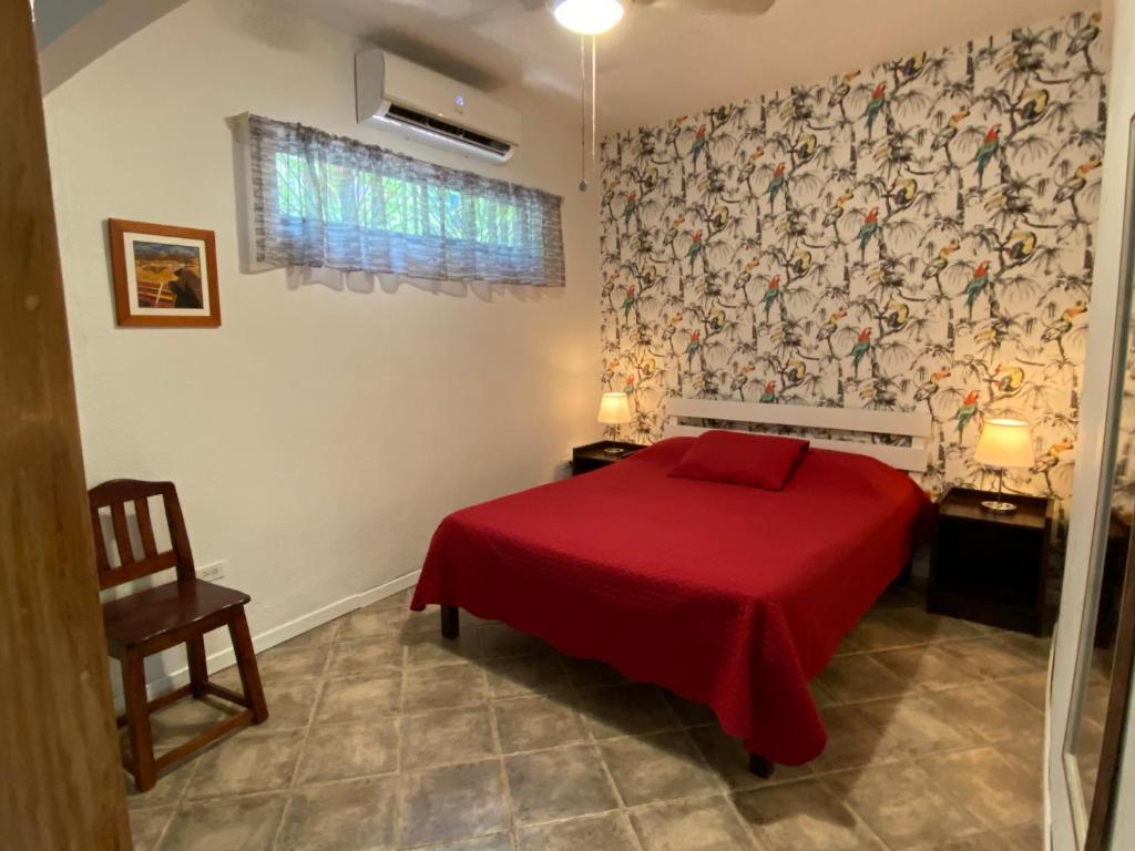 Postel nebo postele na pokoji v ubytování Casa Maiana