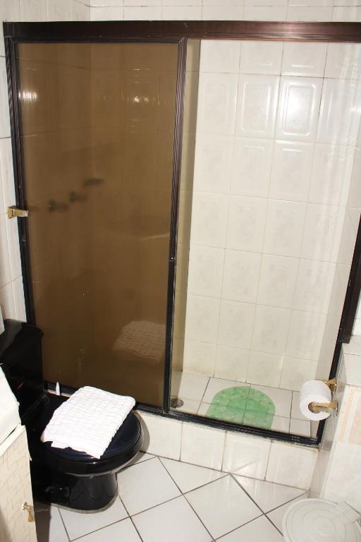 Koupelna v ubytování Hostal La Catolica