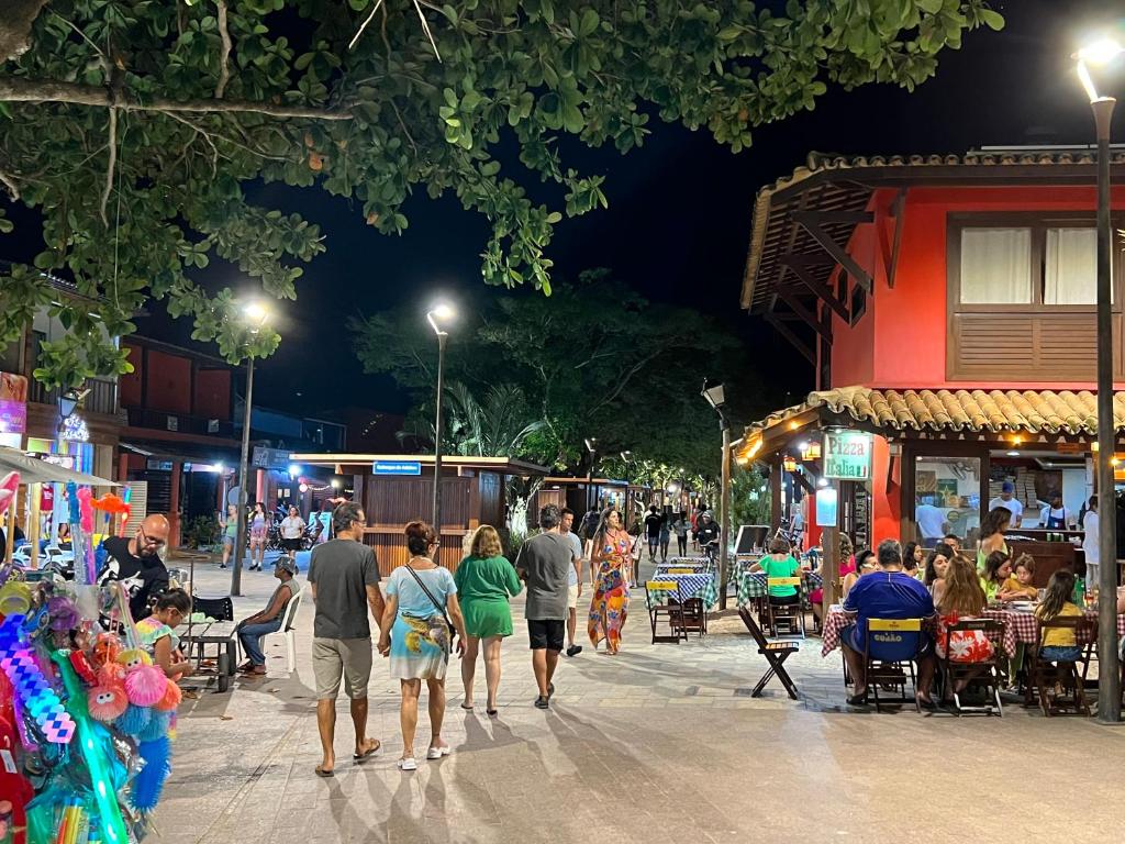 Hosté ubytování Loft encantador em Praia do Forte próximo à Vila.