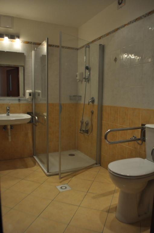 Vannituba majutusasutuses Penzion u Coufalů