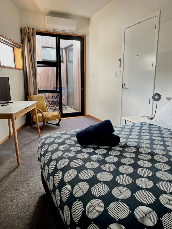 Letto o letti in una camera di On Top Backpackers
