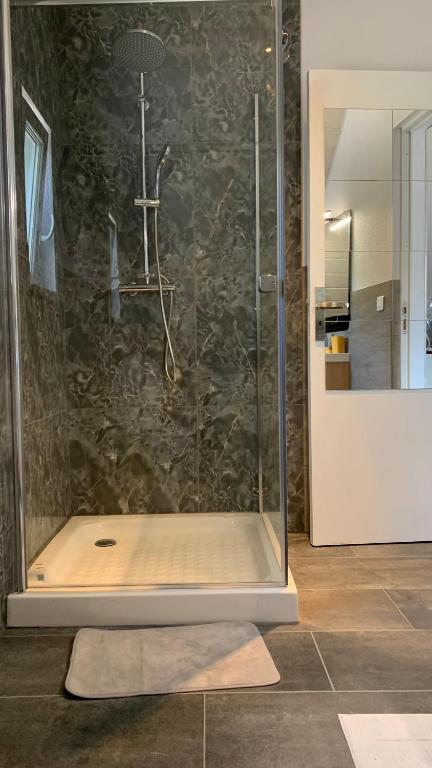 Kúpeľňa v ubytovaní Chalet l Écrin Vert