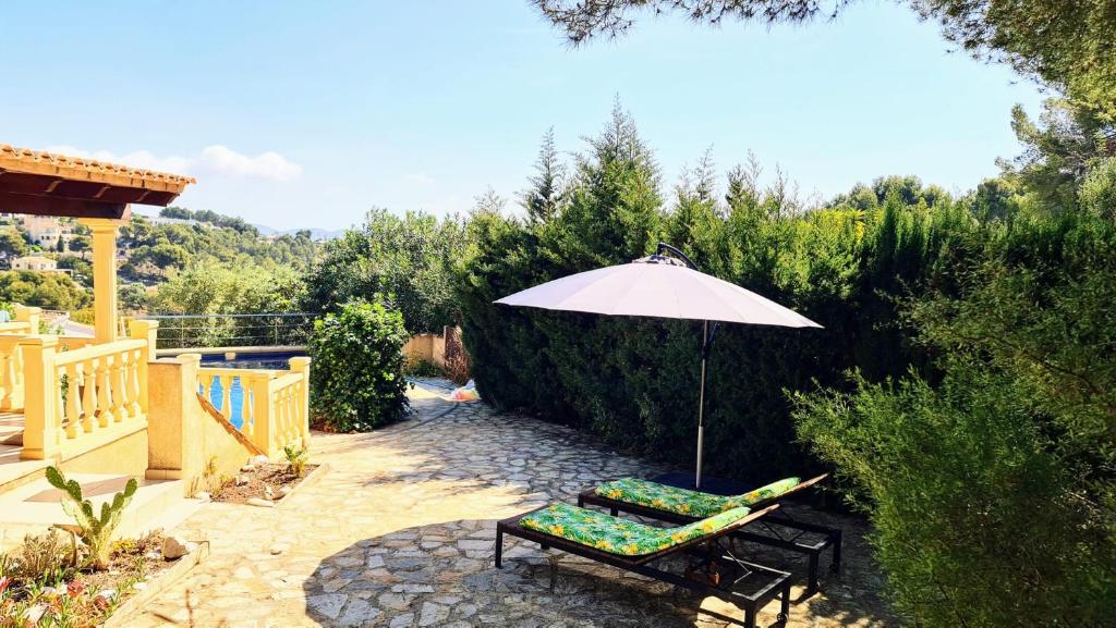 Fotografie z fotogalerie ubytování Вилла с видом на море в Benissa v destinaci Benissa