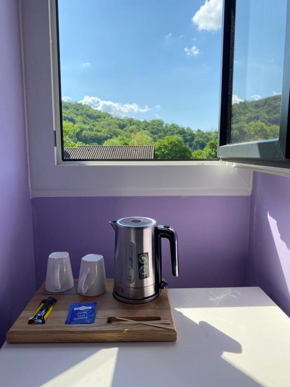 Nespecifikovaný výhled na hory nebo výhled na hory při pohledu z bed and breakfast