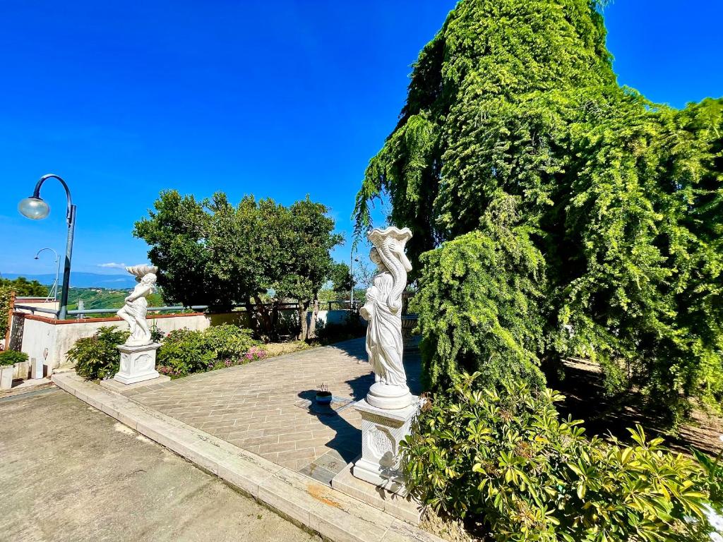 Vonkajšia záhrada v ubytovaní B&B Villa Ciccone