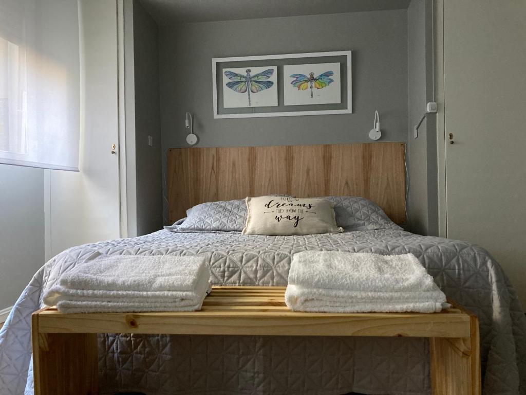 Llit o llits en una habitació de Petit Posadas