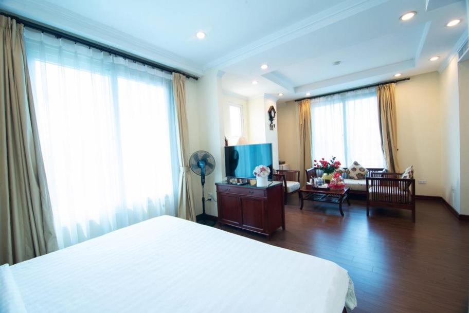 TV a/nebo společenská místnost v ubytování A25 Hotel - 15 Trần Quốc Toản