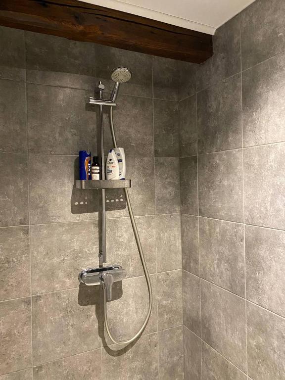 Koupelna v ubytování Annavälla gårdshus