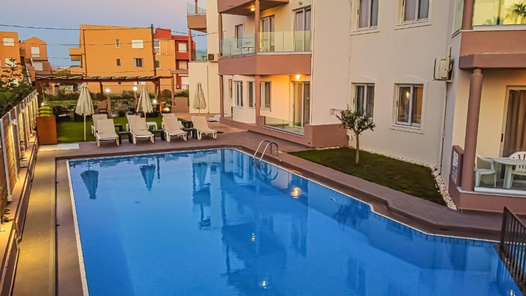 Bazén v ubytování Oliva Beach nebo v jeho okolí