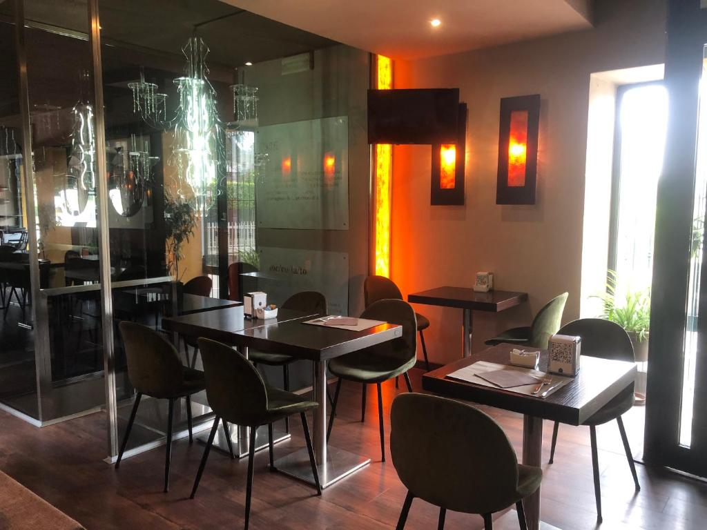 Posezení v ubytování HOTEL DEL CORSO
