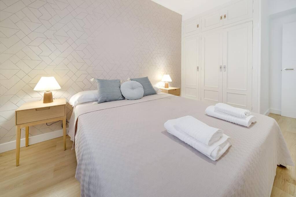 Posteľ alebo postele v izbe v ubytovaní Esplendido apartamento en el centro