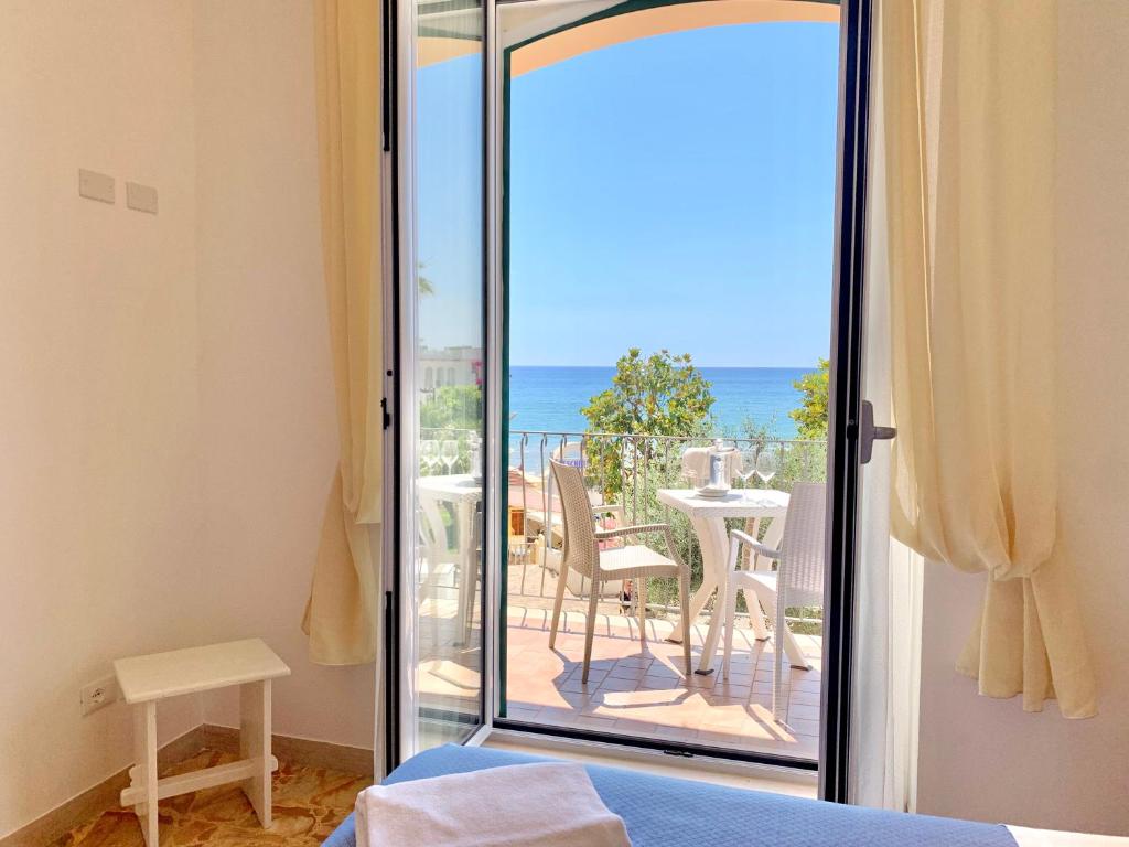Balkón nebo terasa v ubytování Hotel Marconi