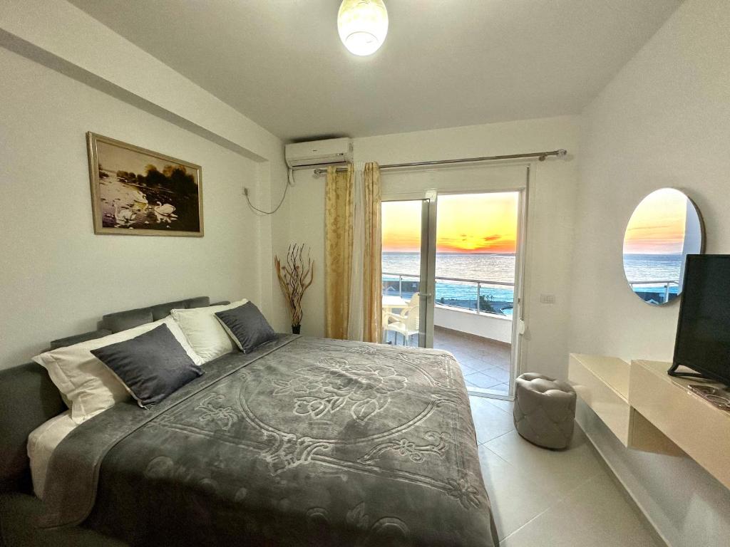 Postel nebo postele na pokoji v ubytování Hotel Bella Vista