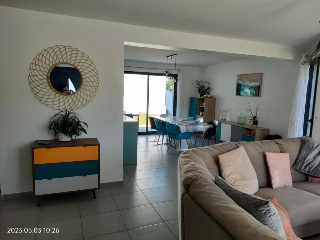 Posedenie v ubytovaní Villa du Littoral