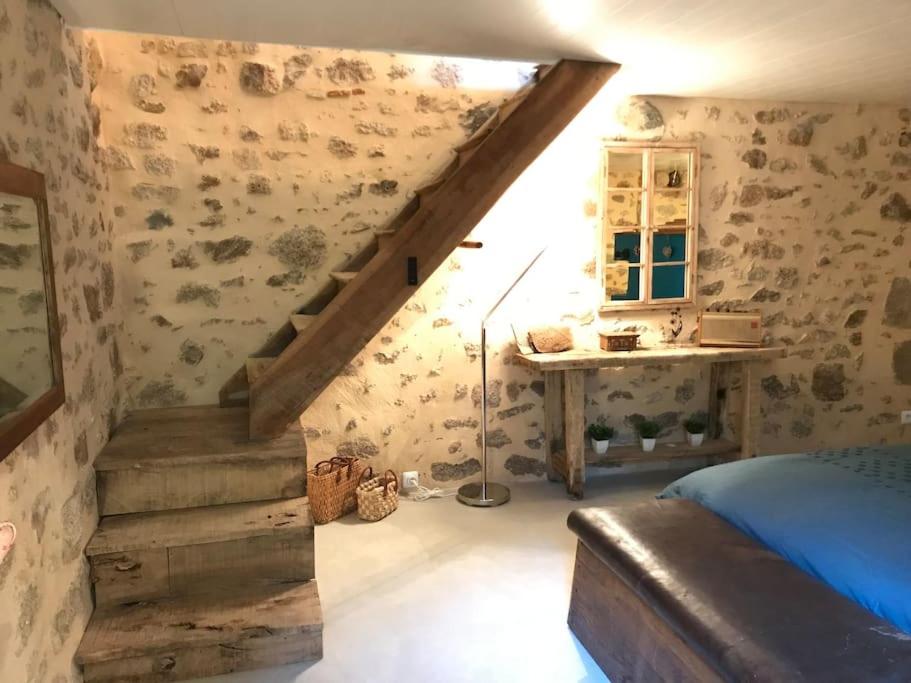 Posezení v ubytování Du haut des remparts