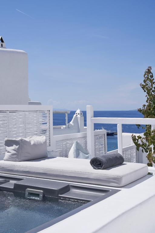Balkón nebo terasa v ubytování Boho Private Luxury Suites