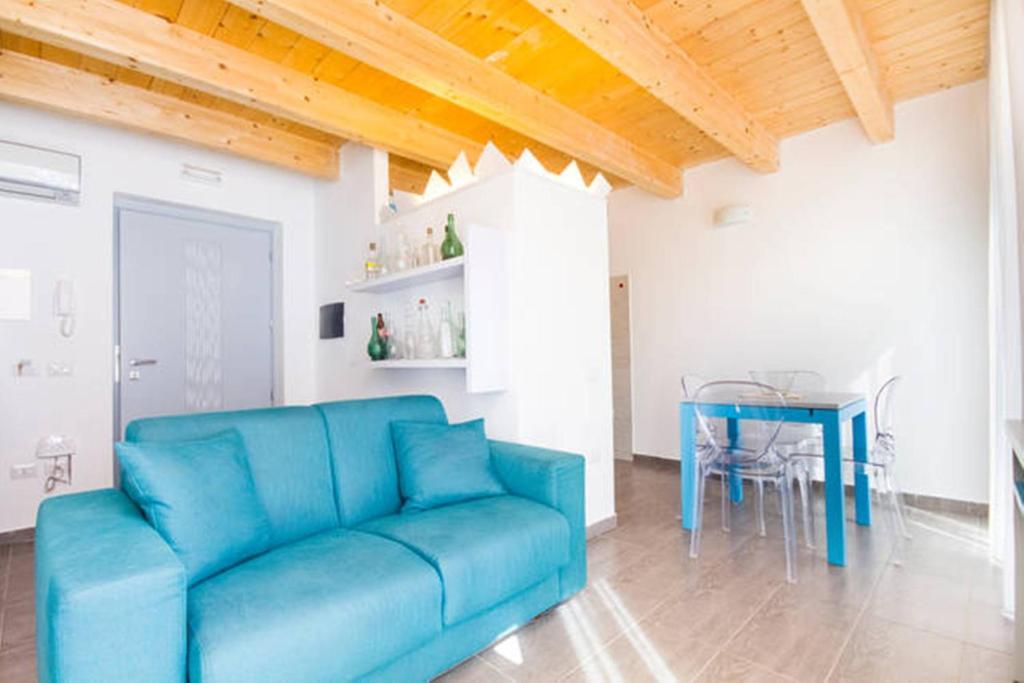Posezení v ubytování Residenza Cuntin
