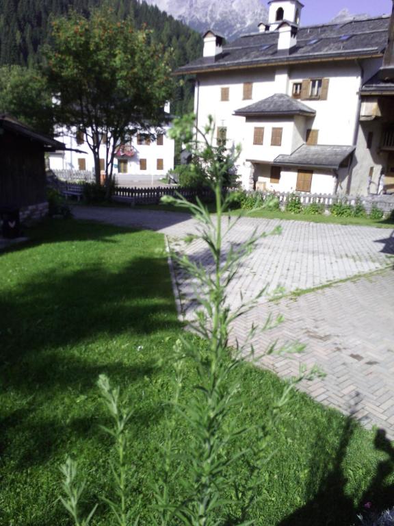 Zahrada ubytování Da Carla Dolomiti Val di Zoldo