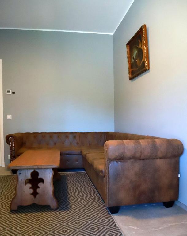 Posezení v ubytování Kassikäpa villa