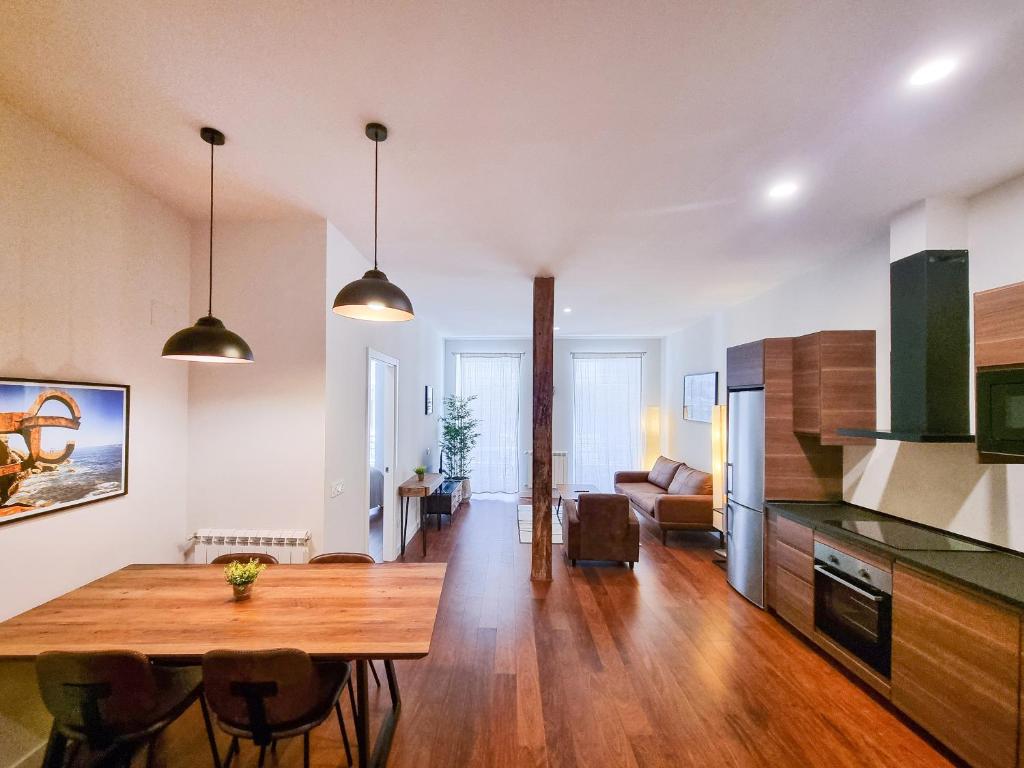 Kuchyň nebo kuchyňský kout v ubytování San Bartolome Bay - Iberorent Apartments