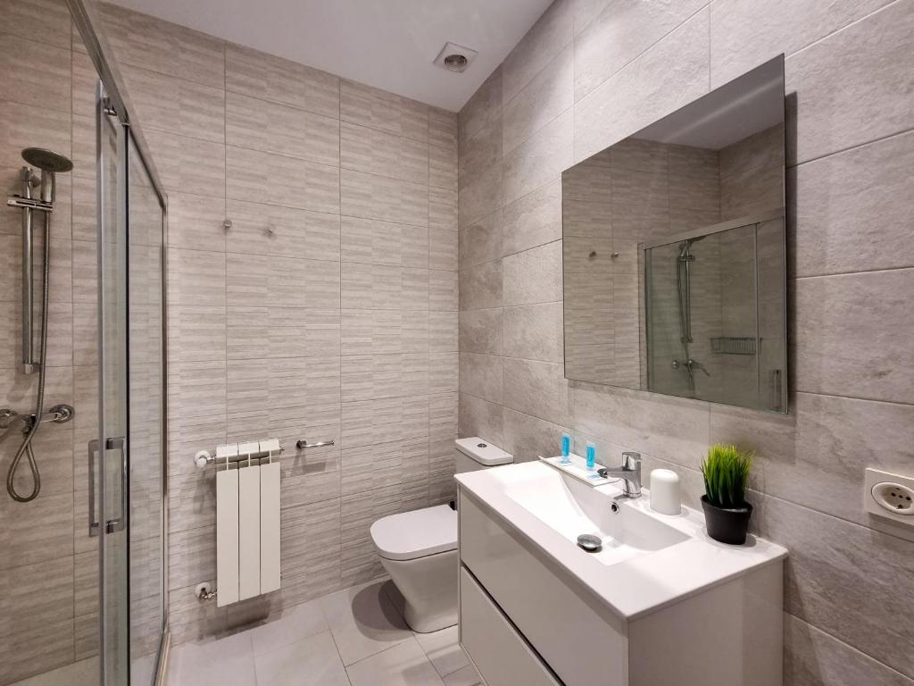 Kúpeľňa v ubytovaní San Bartolome Bay - Iberorent Apartments