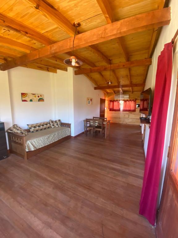 Posezení v ubytování Cabaña El Churqui