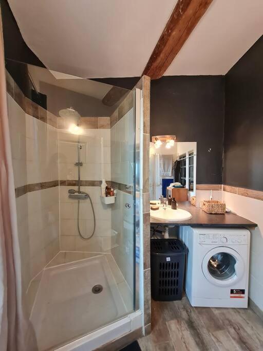 Kúpeľňa v ubytovaní Appartement 70 m2 avec terrasse, proche de la mer