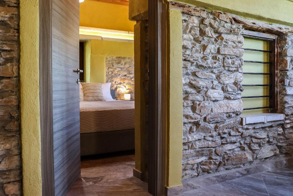 Postel nebo postele na pokoji v ubytování Casa Olivia