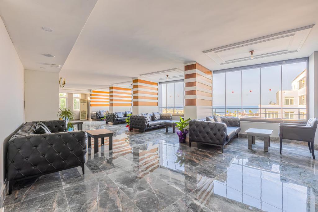 Posezení v ubytování Akdora Elite Hotel & Spa